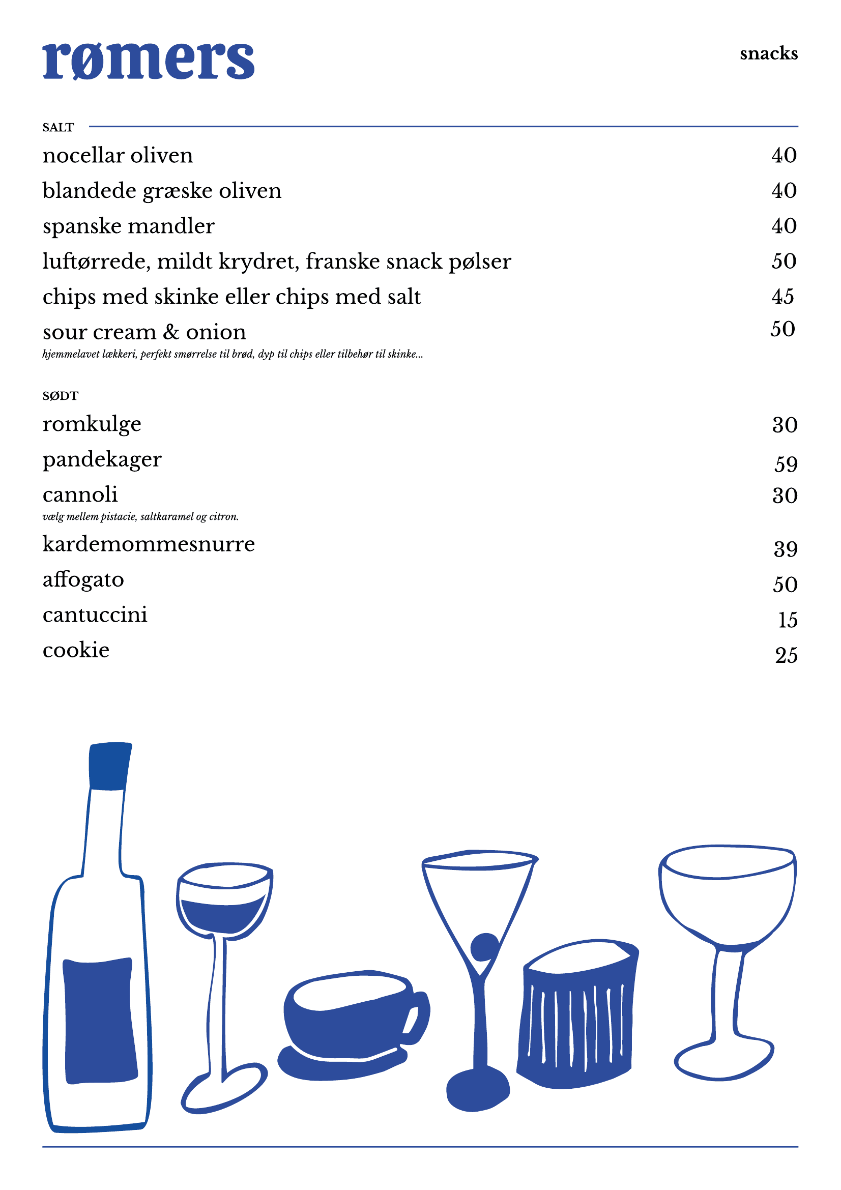 Snacks — side 1